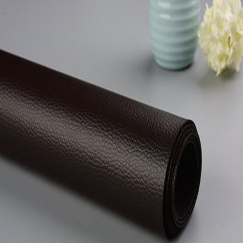 ReviLeer Self-Adhesive PU-Leather Patch – Waterproof Repair Patch for Furniture