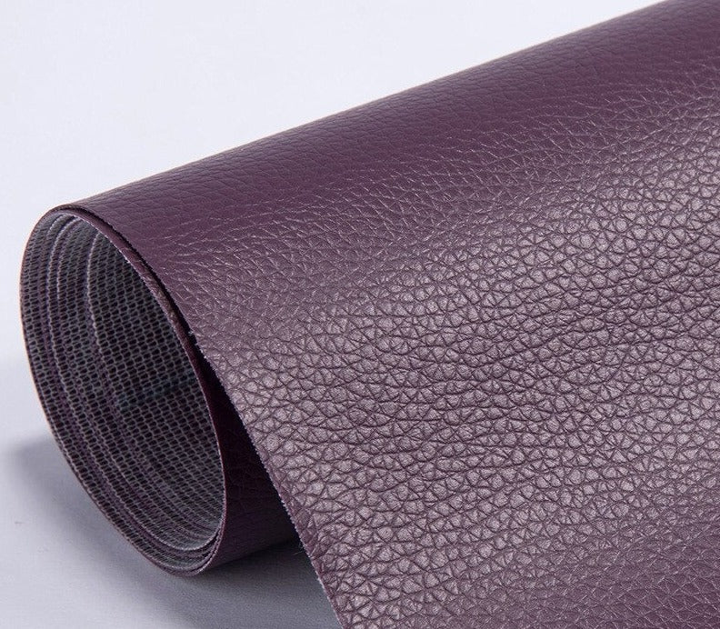 ReviLeer Self-Adhesive PU-Leather Patch – Waterproof Repair Patch for Furniture