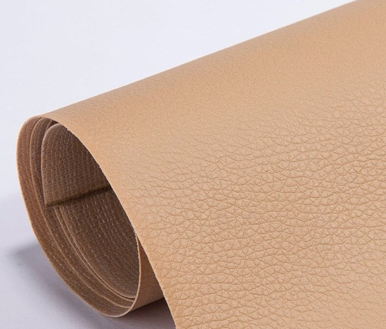 ReviLeer Self-Adhesive PU-Leather Patch – Waterproof Repair Patch for Furniture