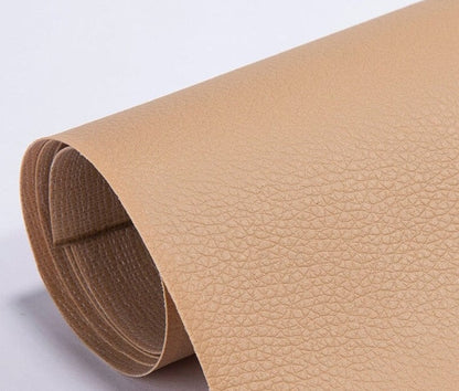 ReviLeer Self-Adhesive PU-Leather Patch – Waterproof Repair Patch for Furniture