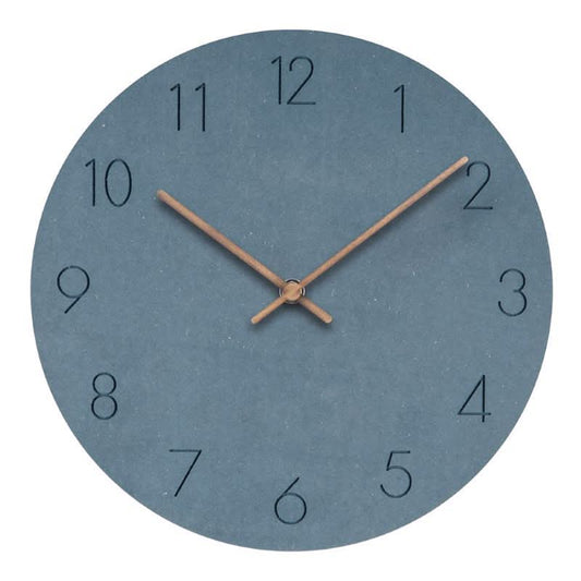 Silent wall clock in Nordic style for modern rooms