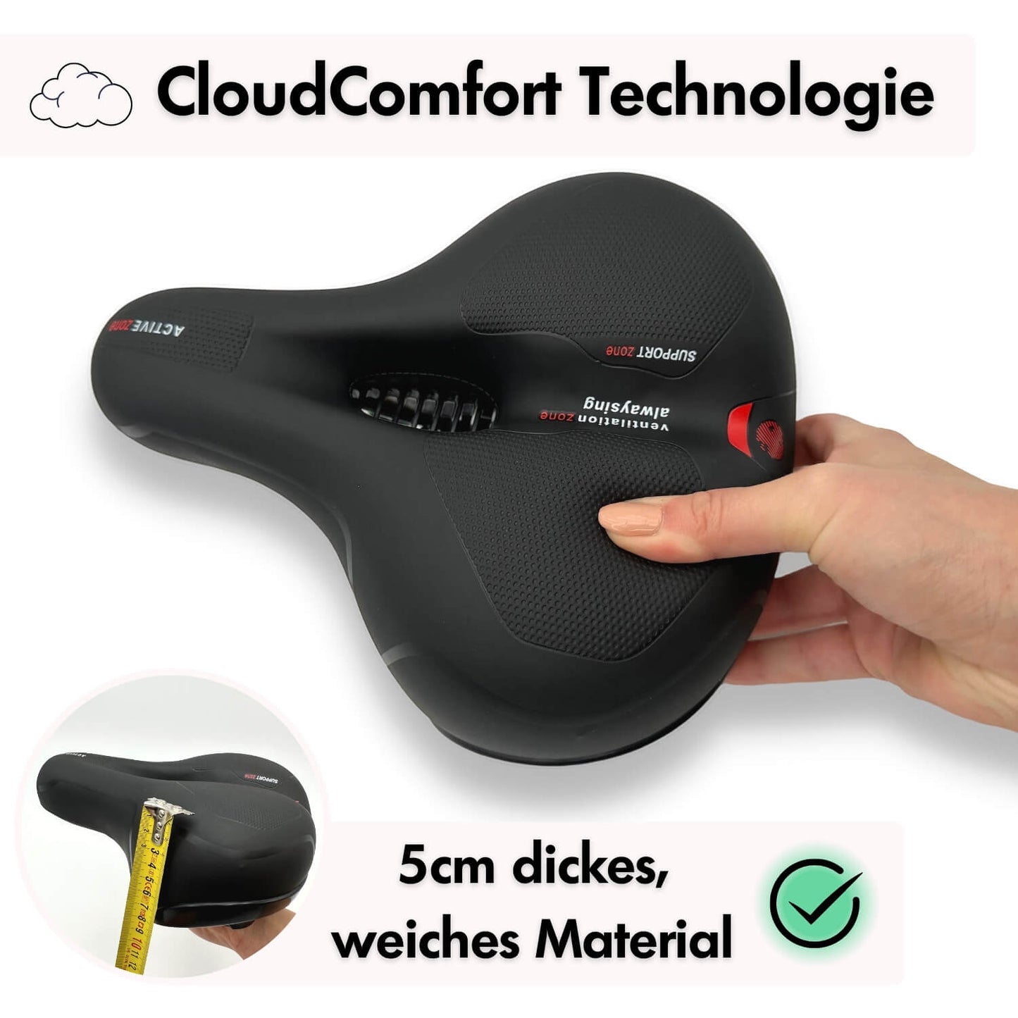 CloudComfort Pro Pain-Free Cycling