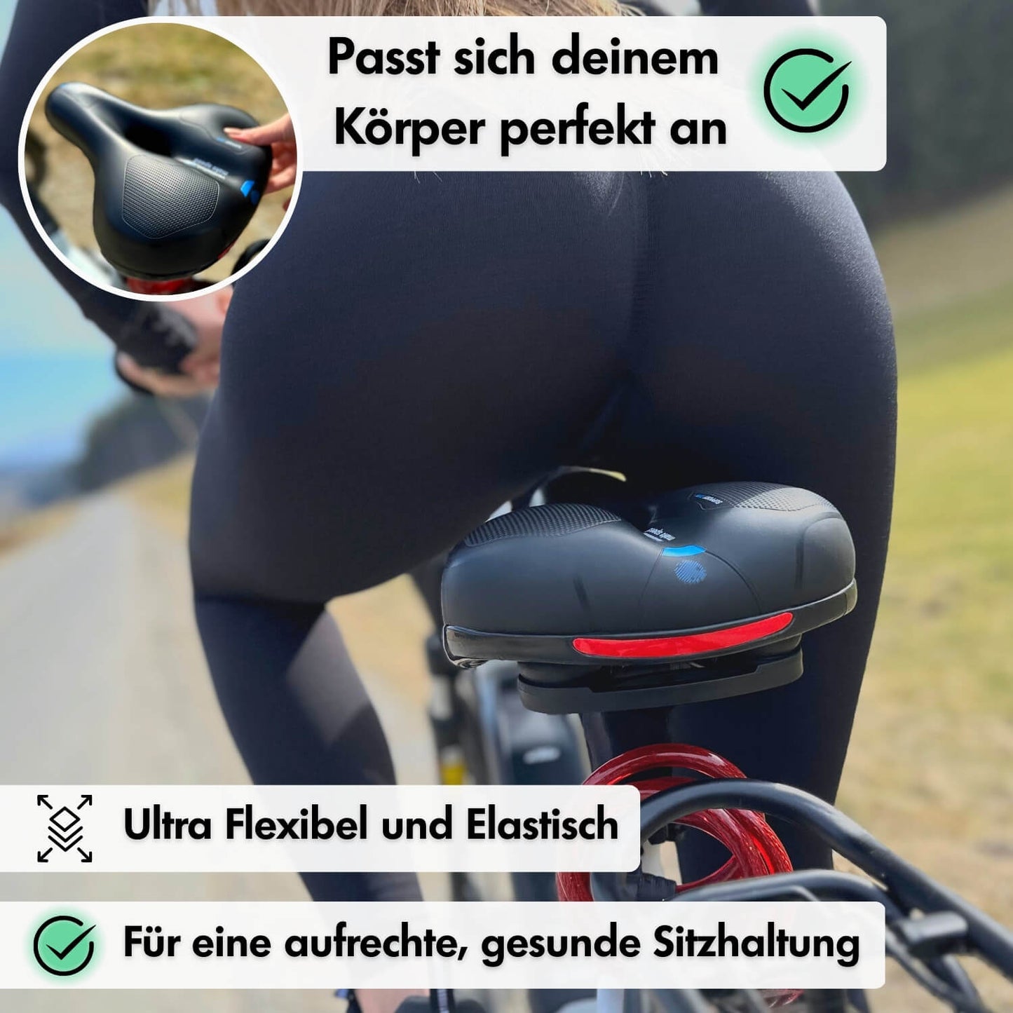 CloudComfort Pro Pain-Free Cycling