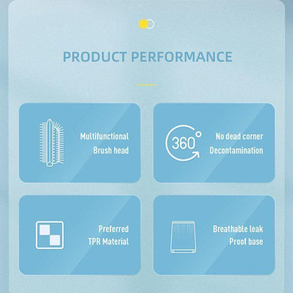 Upgraded full range toilet brush