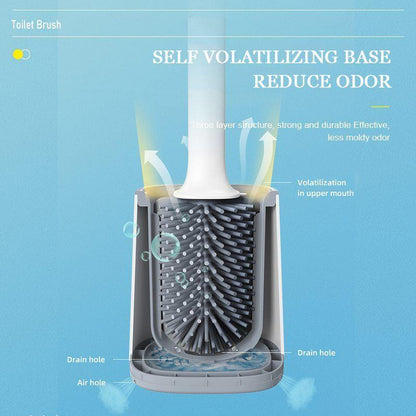 Upgraded full range toilet brush