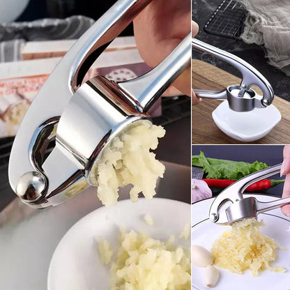 Stainless Steel Premium Garlic Press