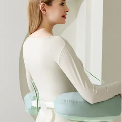 Nursing pillow with back support – Ergonomic baby pillow for breastfeeding