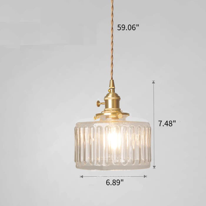 CrystalGlare - Vintage Crystal Pendant Lamp
