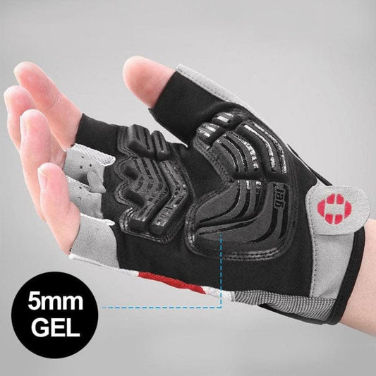 3D Gel Padded Cycling Gloves – Shock-Absorbing Breathable Bike Gloves for Men & Women
