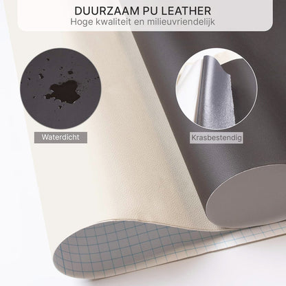 ReviLeer Self-Adhesive PU-Leather Patch – Waterproof Repair Patch for Furniture