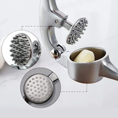 Stainless Steel Premium Garlic Press