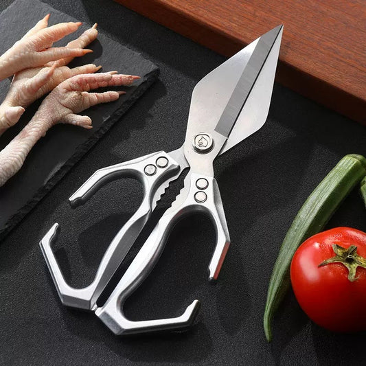 Multi-functional heavy-duty kitchen scissors