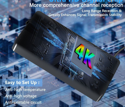 Indoor HDTV Antenna with Stand