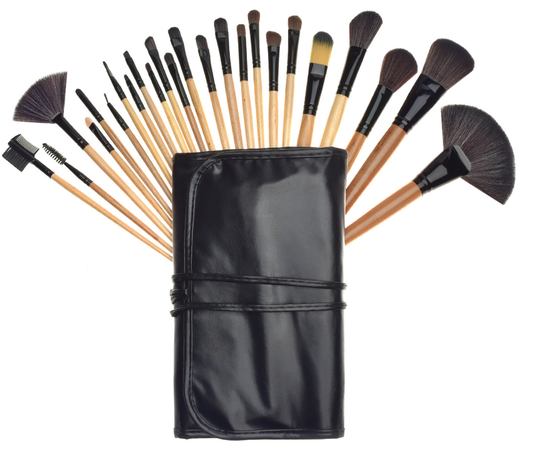 24 Piece Makeup Brush Set with Bag – The Perfect Makeup Companion