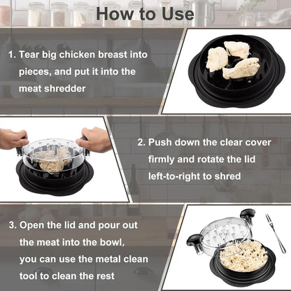 Ergonomic Chicken Chopper