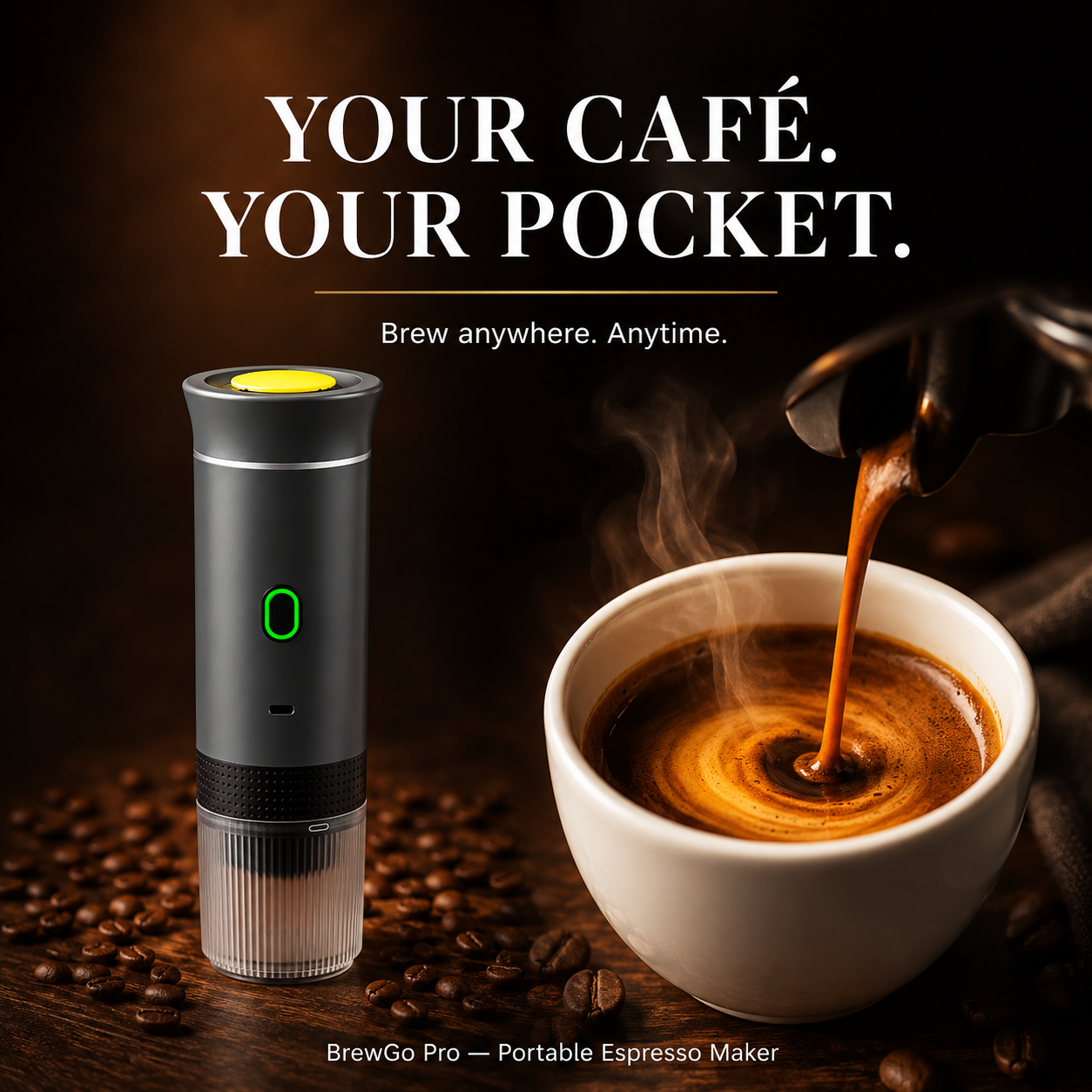 GoBrew – Portable Espresso Maker