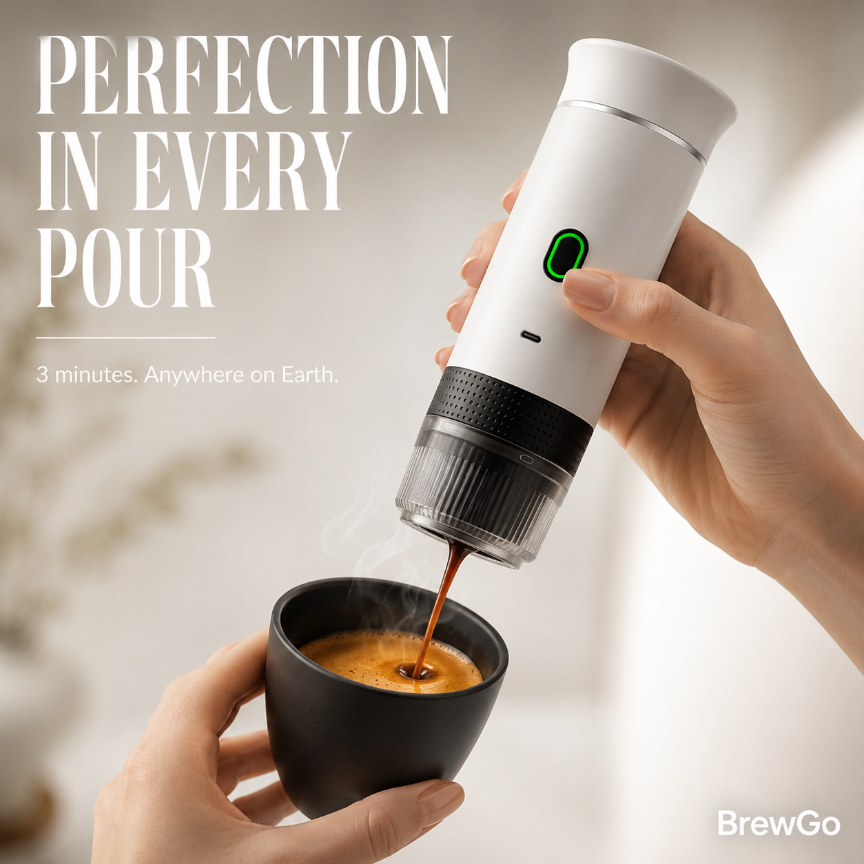 GoBrew – Portable Espresso Maker
