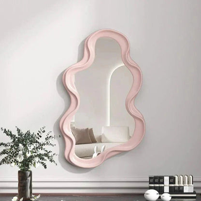 Spiegelia Decorative Cloud-Shaped Mirror - for Living Room, Bedroom & Bathroom