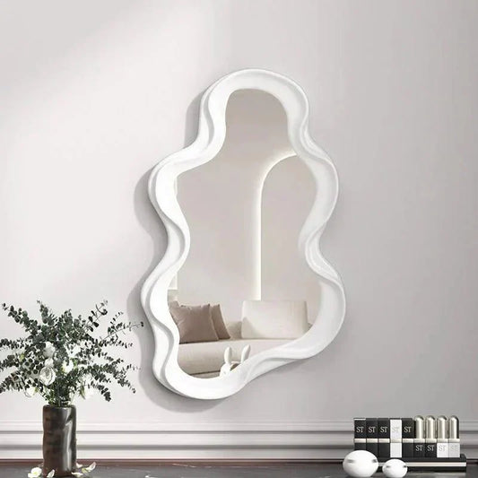 Spiegelia Decorative Cloud-Shaped Mirror - for Living Room, Bedroom & Bathroom