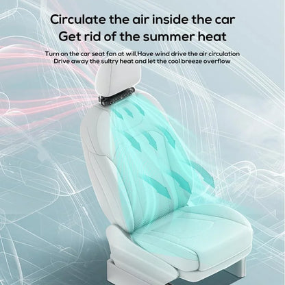 DriveBreeze™ Seat Fan — Cool Comfort for Every Passenger