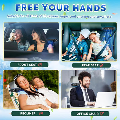 DriveBreeze™ Seat Fan — Cool Comfort for Every Passenger