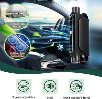 DriveBreeze™ Seat Fan — Cool Comfort for Every Passenger