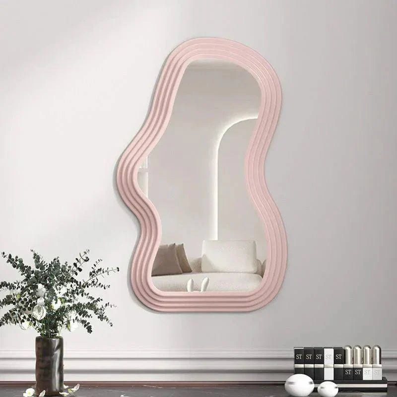 Spiegelia Decorative Cloud-Shaped Mirror - for Living Room, Bedroom & Bathroom