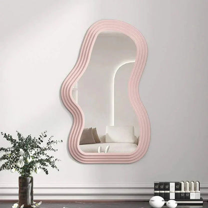 Spiegelia Decorative Cloud-Shaped Mirror - for Living Room, Bedroom & Bathroom