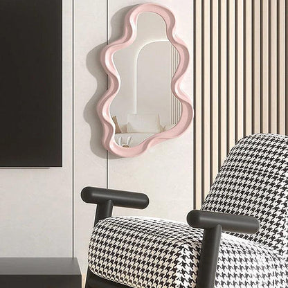 Spiegelia Decorative Cloud-Shaped Mirror - for Living Room, Bedroom & Bathroom