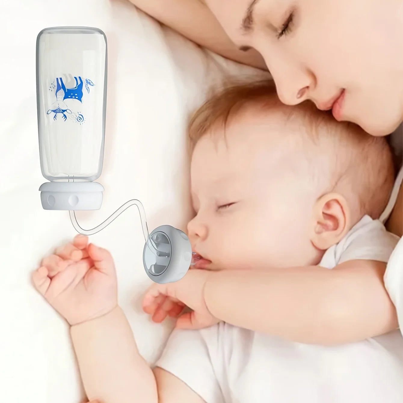 FreeFeed™ Baby Bottle — Hands-Free Feeding Made Easy