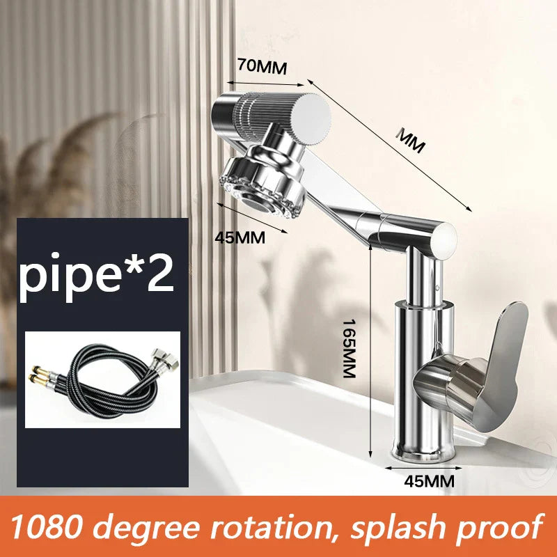 Hot And Cold Bathroom Basin Faucet