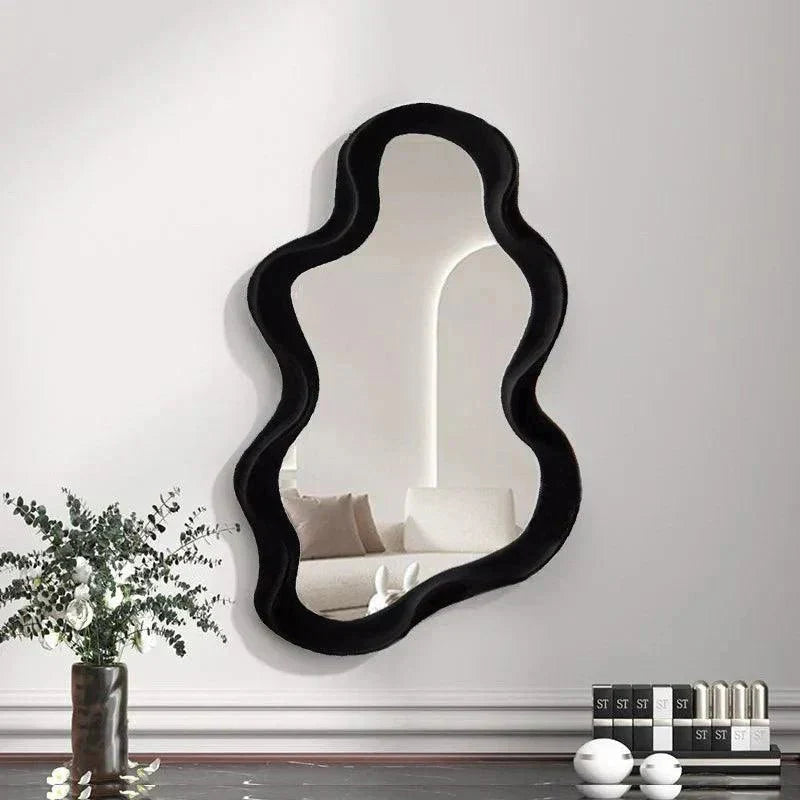 Spiegelia Decorative Cloud-Shaped Mirror - for Living Room, Bedroom & Bathroom
