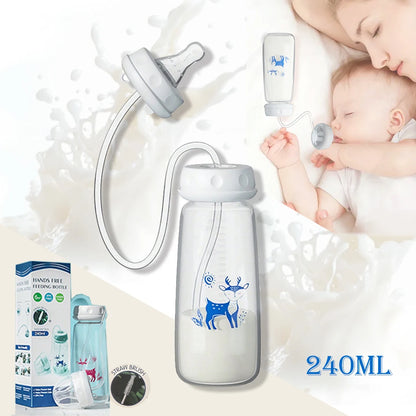 FreeFeed™ Baby Bottle — Hands-Free Feeding Made Easy