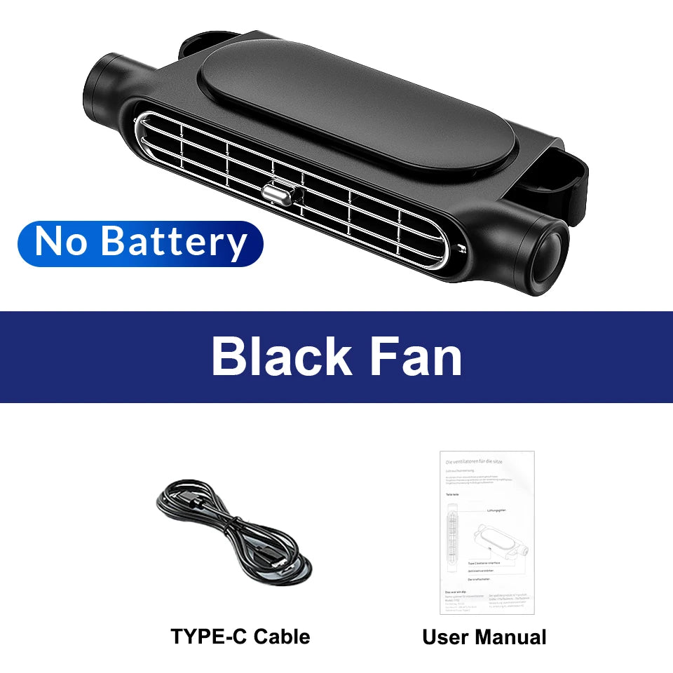 DriveBreeze™ Seat Fan — Cool Comfort for Every Passenger