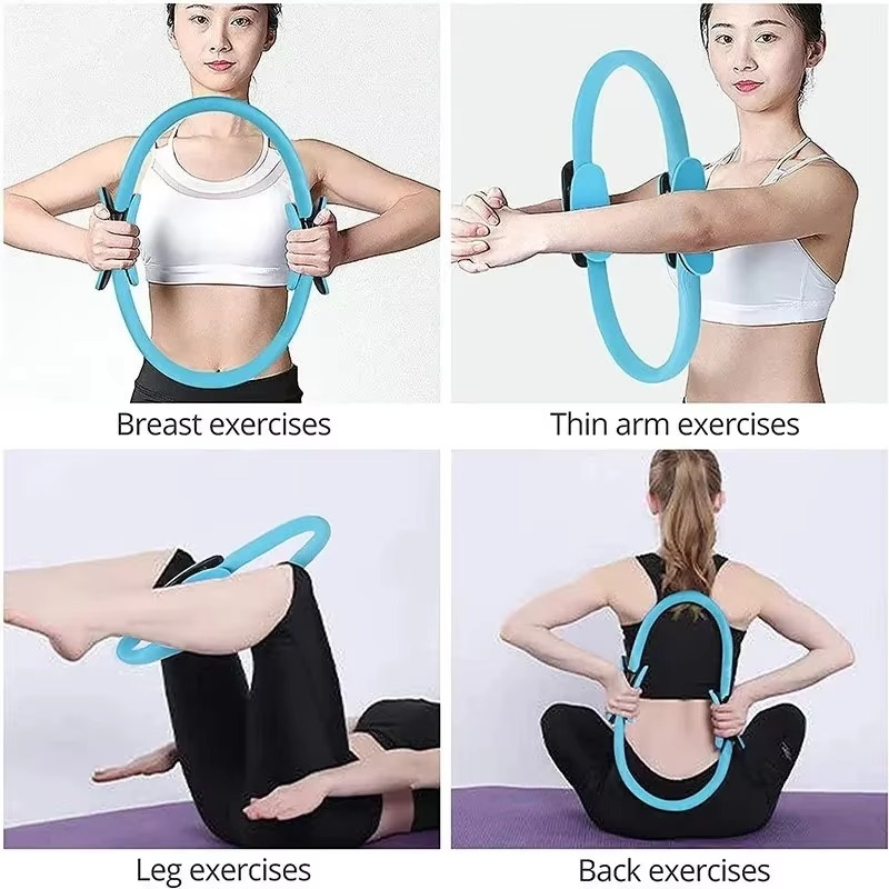 Yoga Pilates Fitness Ring for Core Strength and Muscle Training
