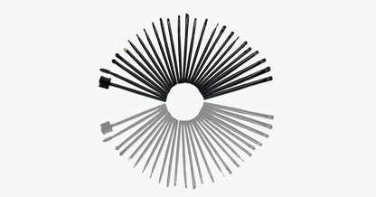 BowLift | Black Makeup Brush Set with 32 Brushes and Case – A Complete Makeup Savior
