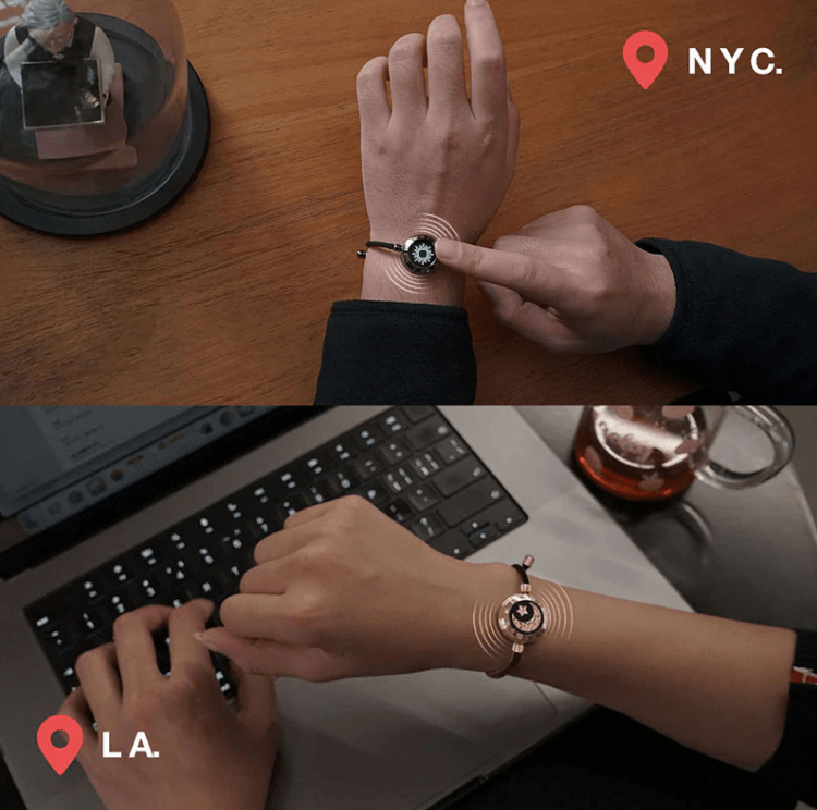 Couple Bracelets Feel Connected - Elyra Finds