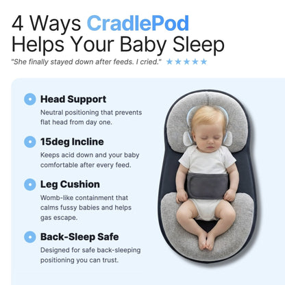 CradlePod™ | Baby Comfort & Sleep Support