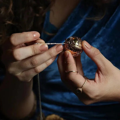 Golden Snitch Ring - Elyra Finds