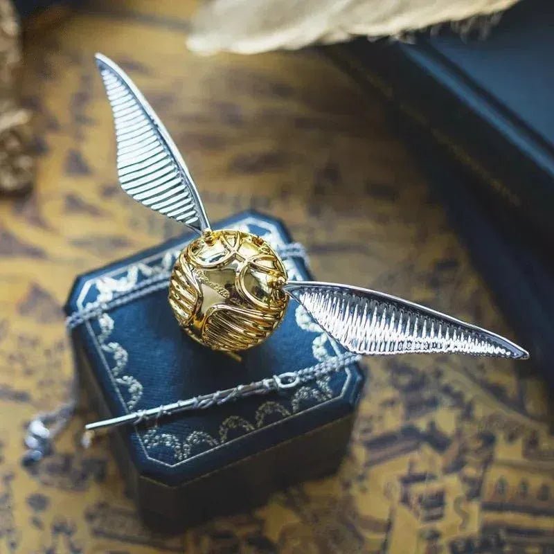 Golden Snitch Ring - Elyra Finds