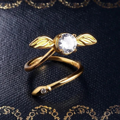 Golden Snitch Ring - Elyra Finds