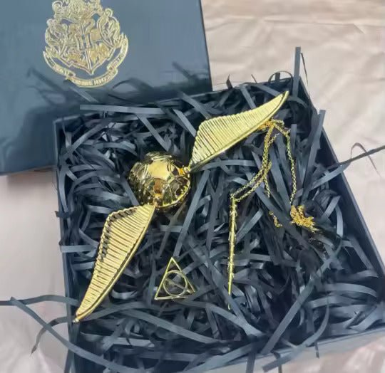 Golden Snitch Ring - Elyra Finds