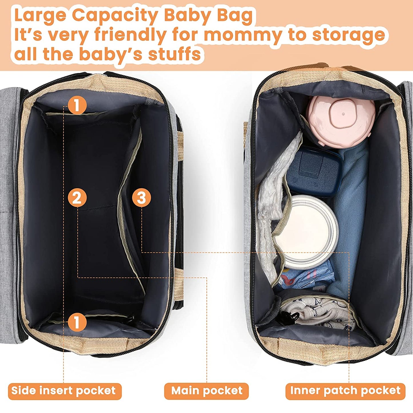 BowLift | All-in-one Smart Mama Diaper Bag