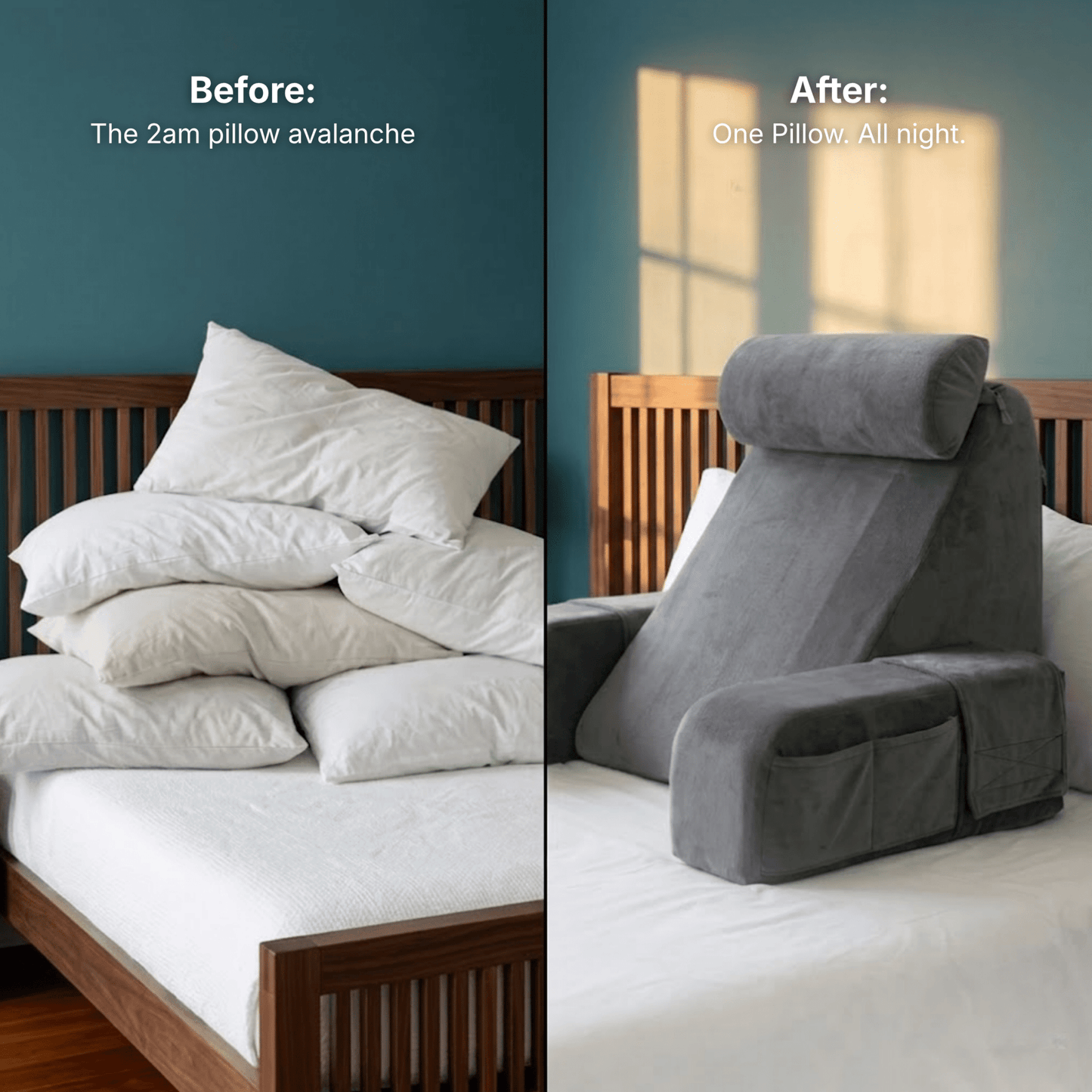CloudNest™ | Memory Foam Pregnancy & Nursing Sofa