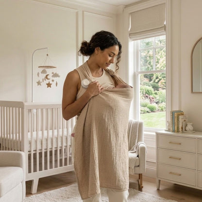 CoolNurse™ | Nursing Cover with Built-In Fan