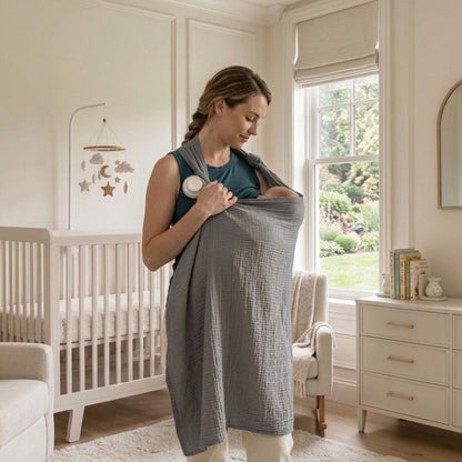 CoolNurse™ | Nursing Cover with Built-In Fan