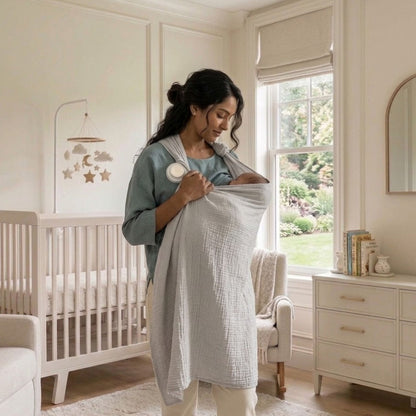 CoolNurse™ | Nursing Cover with Built-In Fan