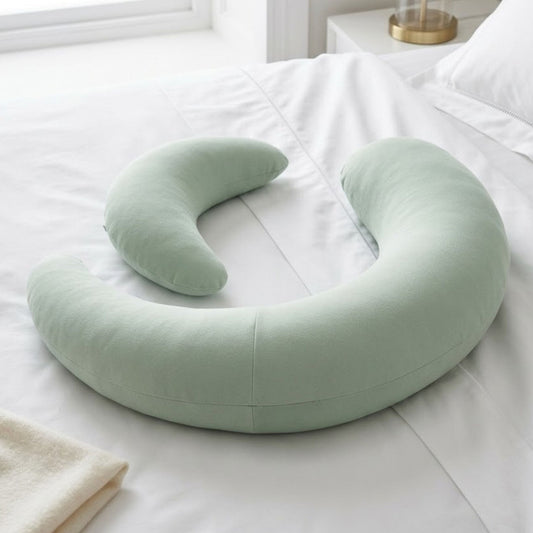 MoonNest™ | Side-Sleeper Pregnancy Body Pillow