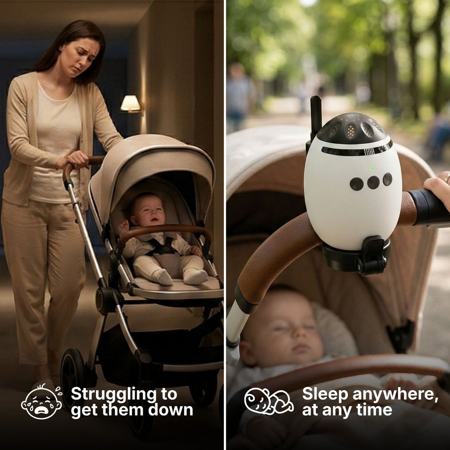 RockingNest™ | Baby Soothing Rocker