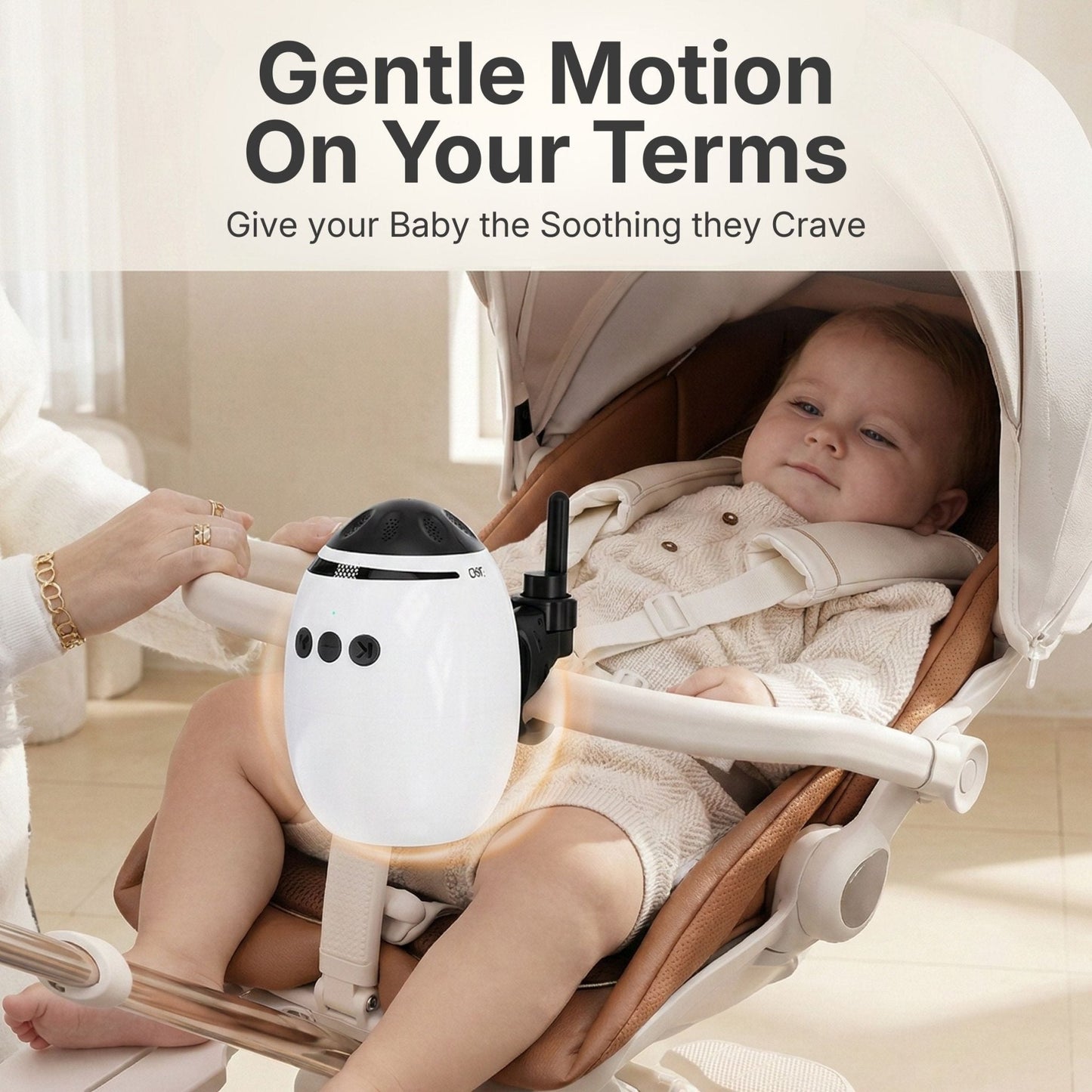 RockingNest™ | Baby Soothing Rocker